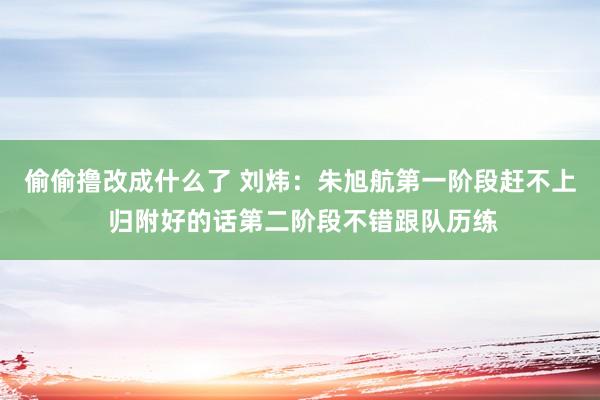 偷偷撸改成什么了 刘炜：朱旭航第一阶段赶不上 归附好的话第二阶段不错跟队历练