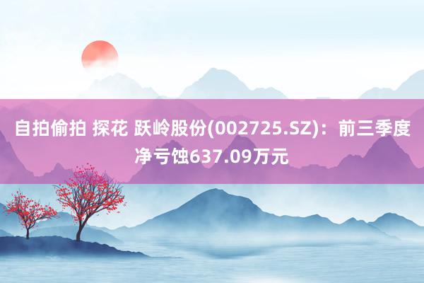 自拍偷拍 探花 跃岭股份(002725.SZ)：前三季度净亏蚀637.09万元