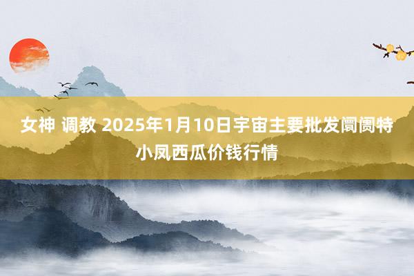 女神 调教 2025年1月10日宇宙主要批发阛阓特小凤西瓜价钱行情